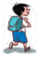 boy going school