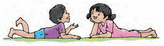 talking