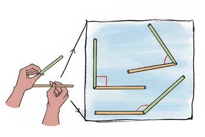 two straws