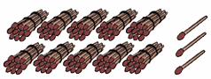 matchsticks