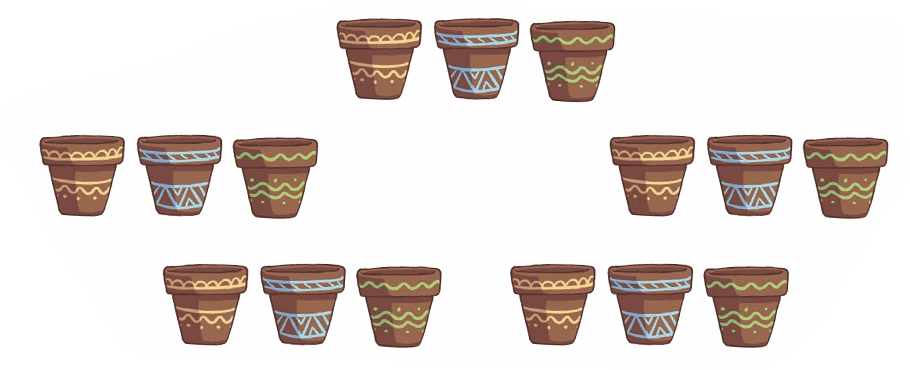 flower pots