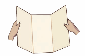 paper fold step1