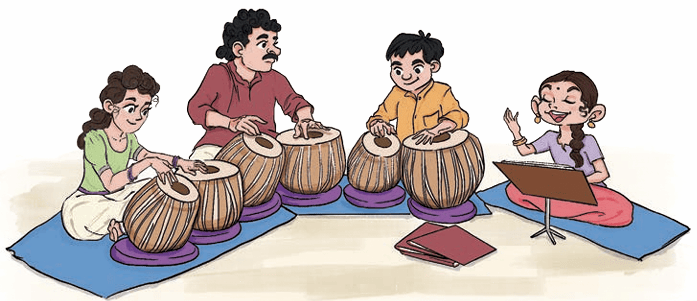Music playing