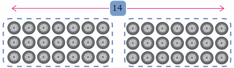 14 wheels