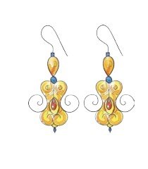 a pair of earings