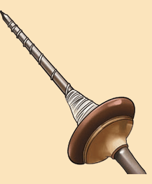Takli or spindle used for spinning