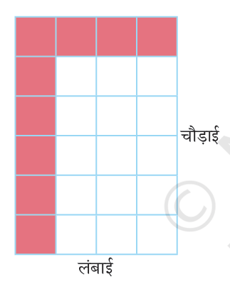 Rectangle showing pink tiled border with empty center