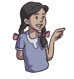 Sheela pointing