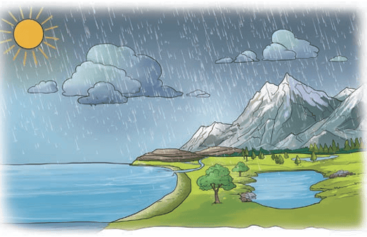 raining