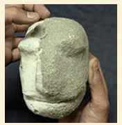 Making a papier-mâché head