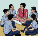 Children Sitting in Circle