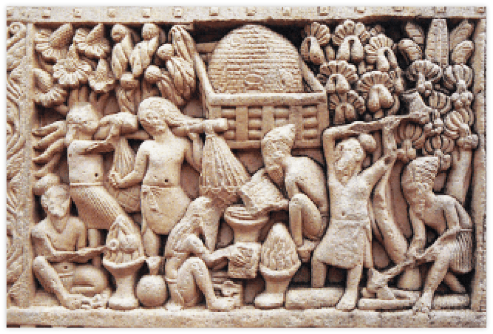 4_Smithy_depicted_on_a_Sanchi_sculptural_relief