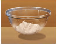 Dough in bowl B