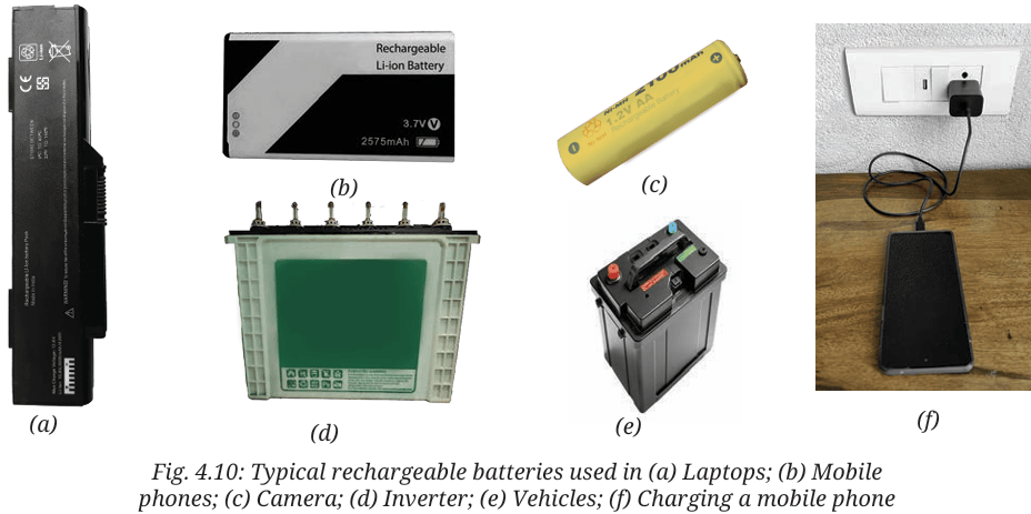 typical rechargable batteries