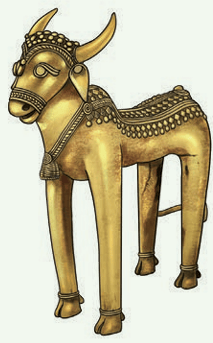 Fig. 8.23: Dhokra art