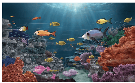Fig. 9.8: Aquatic species in water