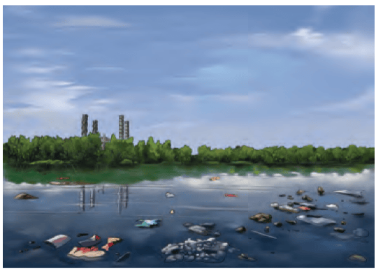 Water pollution