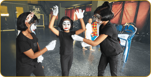 mime
