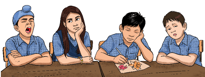 8._BORED_CLASSMATES