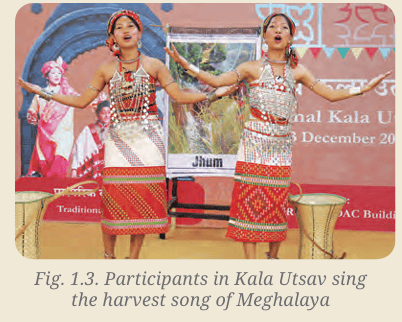 Participants in Kala Utsav