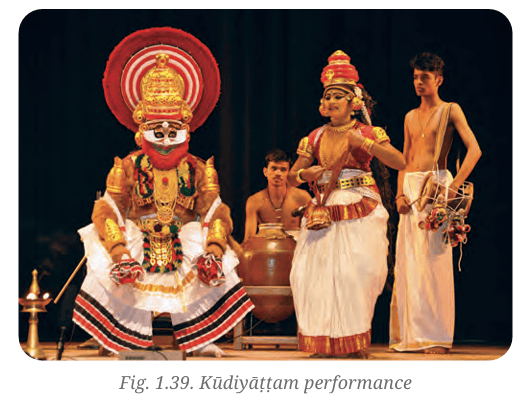 Kūḍiyāṭṭam performance