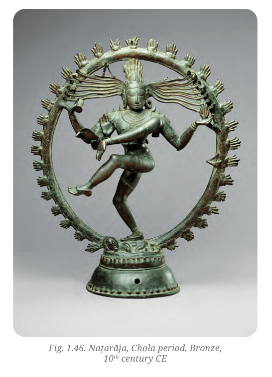 Chola period bronze sculpture of Nataraja