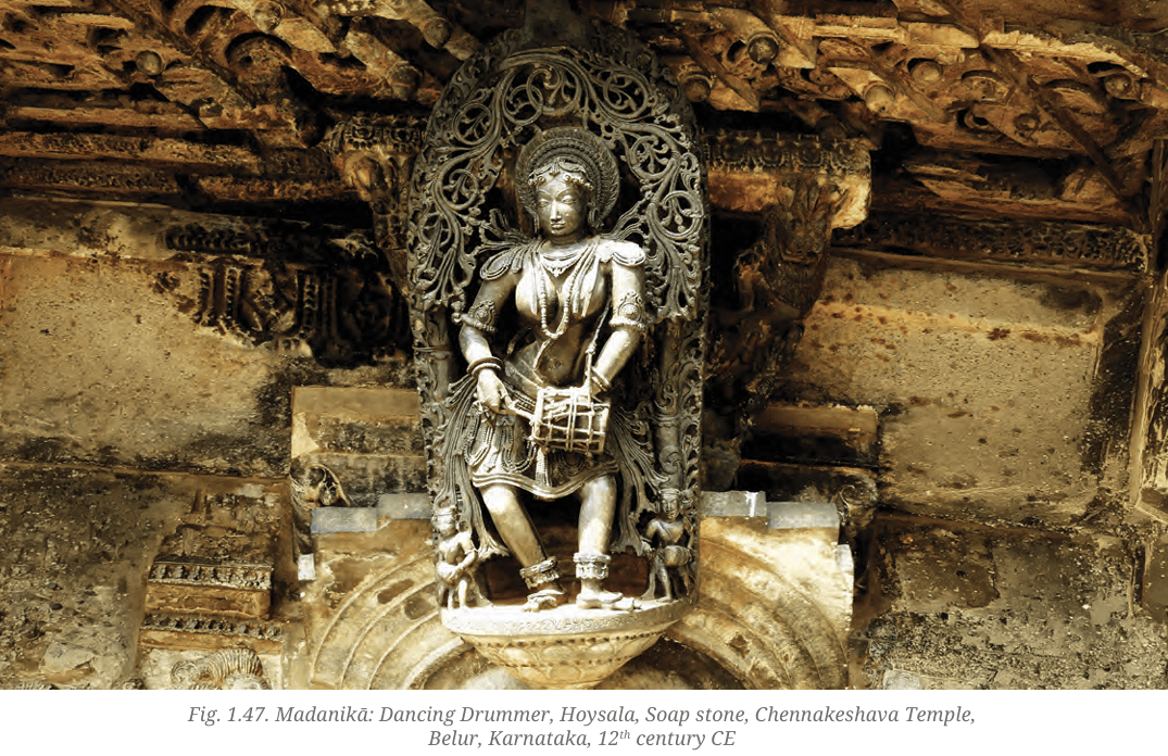 Madanika: Dancing Drummer at Chennakeshava Temple
