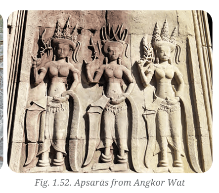 Apsarās from Angkor Wat