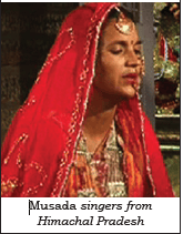 Musada singers from Himachal Pradesh